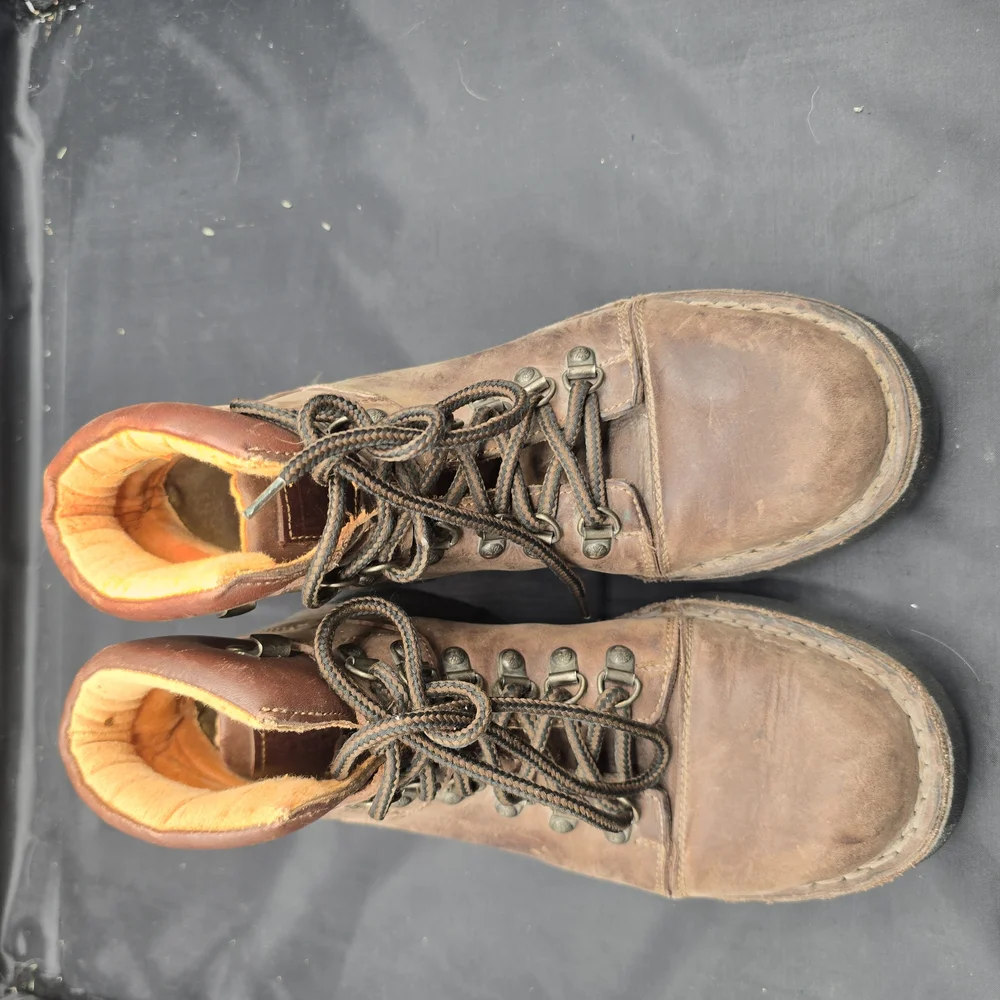 Timberland Brown and Black‎ Boots Rugged Design